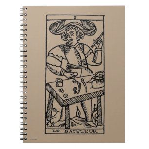 Tarotkaart: De jongler Notitieboek