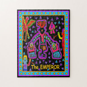 TAROTKAART - DE KEIZER LEGPUZZEL