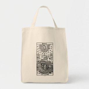 Tarotkaart: De maan Tote Bag