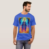 Tarotkaart De Magiër T-shirt (Voorkant volledig)