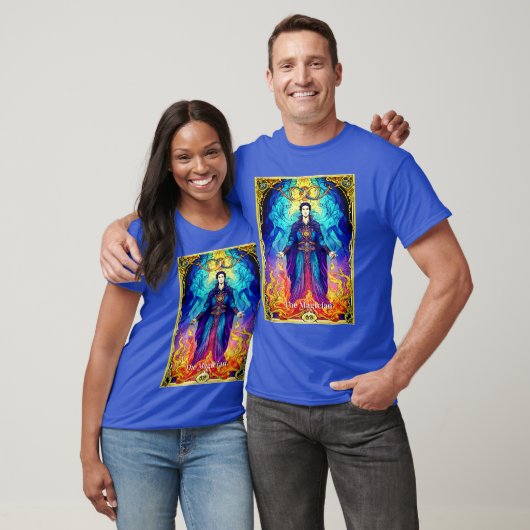 Tarotkaart De Magiër T-shirt (Unisex)