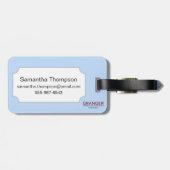 Tarotkaart: De paus Bagagelabel (Achterkant horizontaal)