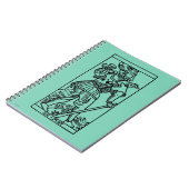 Tarotkaart: De pool Notitieboek (Linkerzijde)