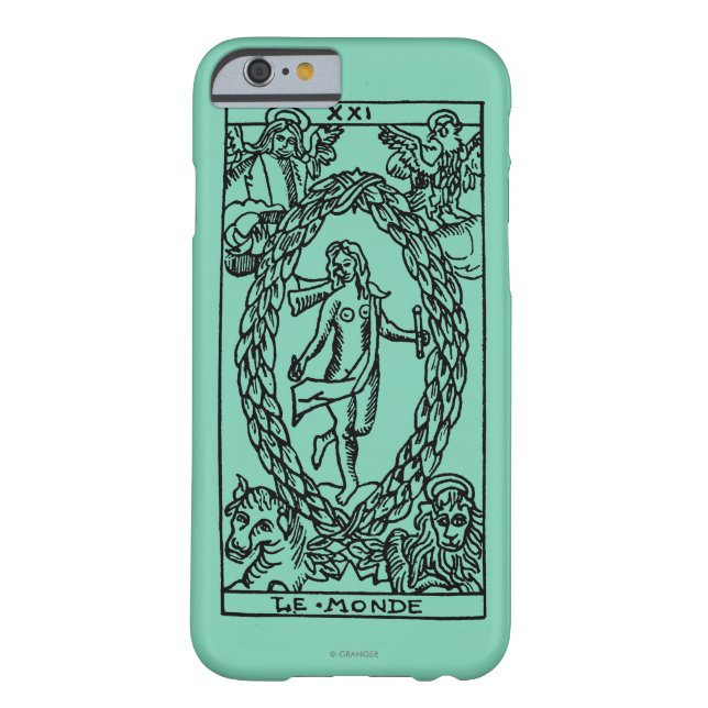 Tarotkaart: De wereld Case-Mate iPhone Case (Achterkant)