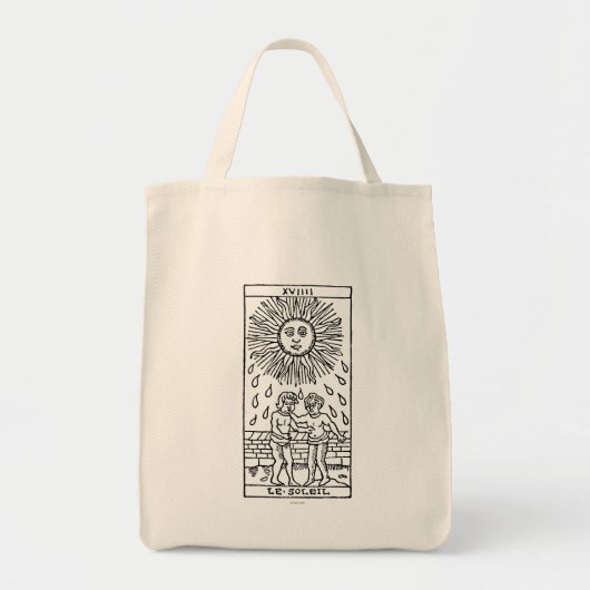 Tarotkaart: De zon Tote Bag (Voorkant)
