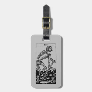 Tarotkaart: Dood Bagagelabel
