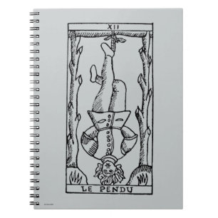 Tarotkaart: Gehangene Notitieboek