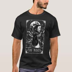 Tarotkaart Halve Maan En Kat 1 T-shirt