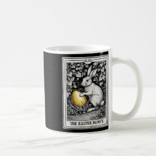 Tarotkaart Happy Easter Bunny Lente Paasei Pa Koffiemok
