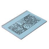 Tarotkaart: Het arrest Notitieboek (Linkerzijde)