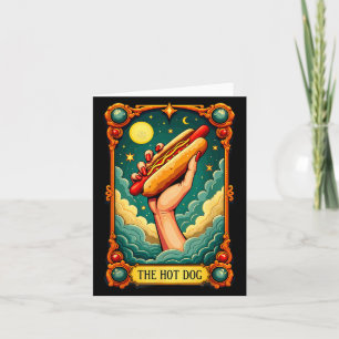 Tarotkaart Hotdog Halloween Kaart