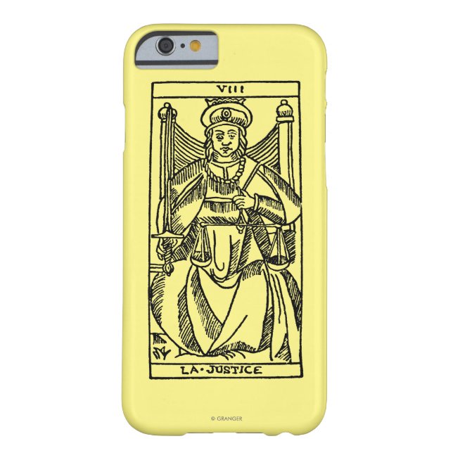 Tarotkaart: Justitie Case-Mate iPhone Case (Achterkant)