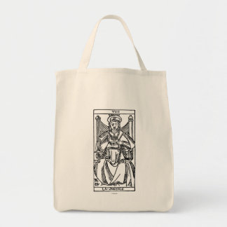 Tarotkaart: Justitie Tote Bag