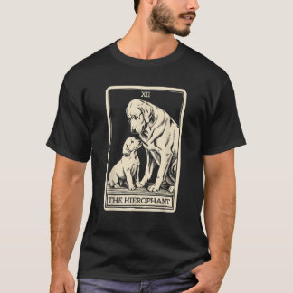 Tarotkaart Lezen Dier Occult Donkere Magie Geluk T-shirt
