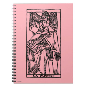 Tarotkaart: Popess Notitieboek