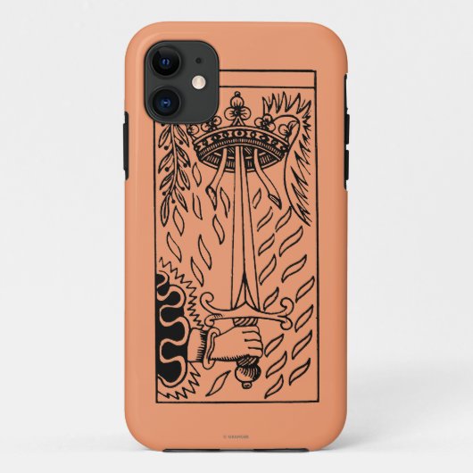 Tarotkaart: Smertijd Case-Mate iPhone Case (Achterkant)