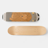 Tarotkaart Sterkte grote arcana Skateboard (Horizontaal)