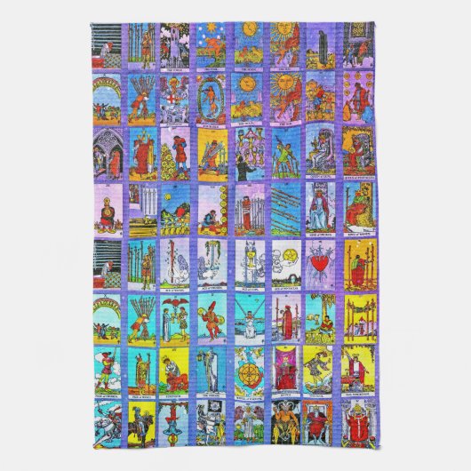 Tarotkaarten Theedoek (Verticaal)