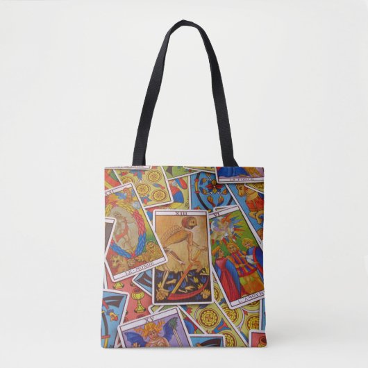 tarotkaartencanvas tas (Voorkant)