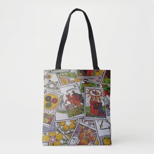 tarotkaartencanvas tas (Voorkant)