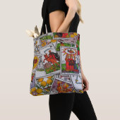 tarotkaartencanvas tas (Dichtbij)