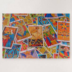 tarotkaartenpuzzel legpuzzel