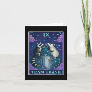 Tarotkaartspel Team Trash Raccoon Tarotkaarten Del Kaart
