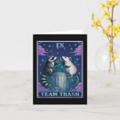 Tarotkaartspel Team Trash Wasbeer Tarotkaarten Del Kaart (Gele Bloem)