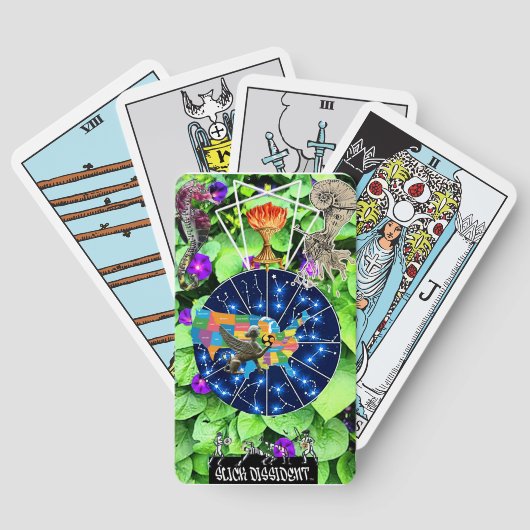 TaroToriezodiac Tarotkaarten Pokerkaarten (Achterkant)