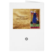 TAROTS DE RENAISSANCE ANTIQUE 14 / TEMPÉRANCE (Dos)