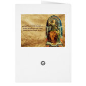 TAROTS DE RENAISSANCE ANTIQUE 14 / TEMPÉRANCE (Dos)