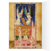 TAROTS DE RENAISSANCE ANTIQUE 20 / LE JUGEMENT (Intérieur (Gauche))