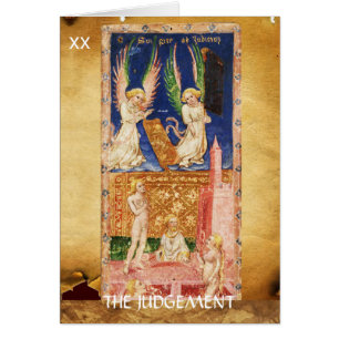 TAROTS DE RENAISSANCE ANTIQUE 20 / LE JUGEMENT