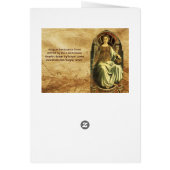 TAROTS DE RENAISSANCE ANTIQUE 8 / JUSTICE (Dos)