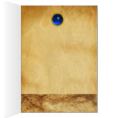 TAROTS DE RENAISSANCE ANTIQUE 9 / L'HERMIT (Intérieur (Droit))