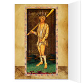 TAROTS DE RENAISSANCE ANTIQUE / FOOL (Intérieur (Gauche))