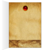 TAROTS DE RENAISSANCE ANTIQUE / FOOL (Intérieur (Droit))