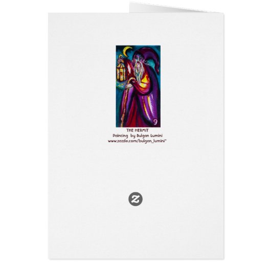 TAROTS DES OMBRES PERDUES / L'HERMIT (Dos)