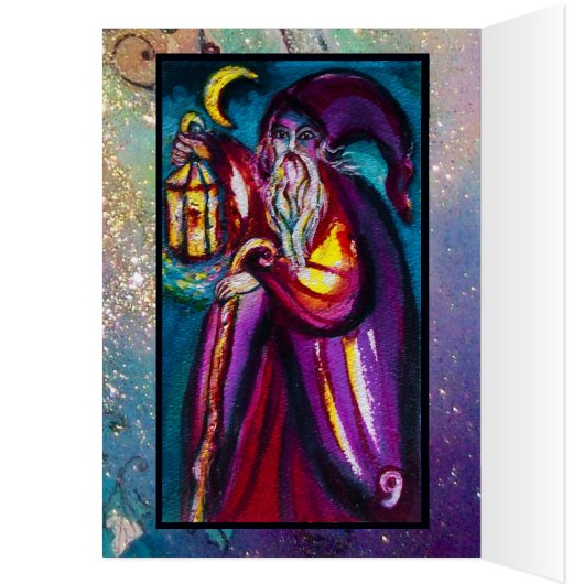 TAROTS DES OMBRES PERDUES / L'HERMIT (Intérieur (Gauche))