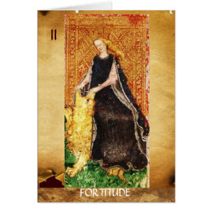 TAROTS RENAISSANCE ANTIQUES LA FORCE-FORTITUDE