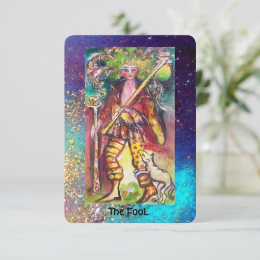 TAROTS VAN DE VERLOREN SCHADUWEN / DE DWAAS AANKONDIGING (Staand voorkant)