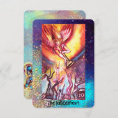 TAROTS VAN DE VERLOREN SCHADUWEN / DE OORDEELSPARE AANKONDIGING (Voorkant / Achterkant)