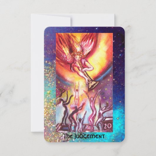 TAROTS VAN DE VERLOREN SCHADUWEN / DE OORDEELSPARE AANKONDIGING (Voorkant)