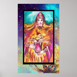 TAROTS VAN DE VERLOREN SCHADUWEN / KRACHT FORTITUD POSTER