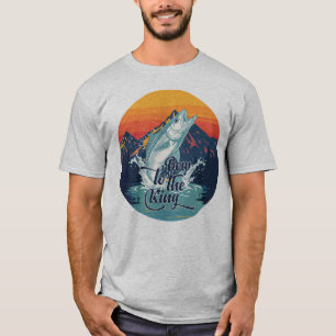 Tarpon Fly Fishing Buig Voor De Koning Cadeau T-shirt