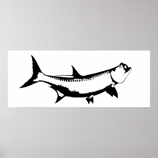 Tarpon Graphic Poster (Voorkant)