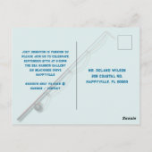 Tarpon Pêche Adulte Anniversaire Fête Invitation (Dos)