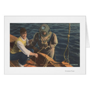 Tarpon Springs, FL - Uitzicht van duikboe