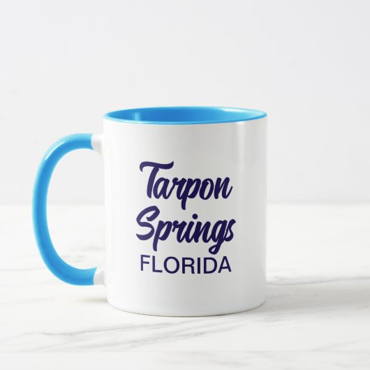 Tarpon Springs Florida Coffee Mug Mok (Links)