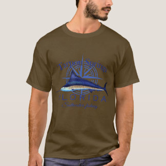 Tarpon Springs Florida Sailfish Billfish Saltwater T-shirt